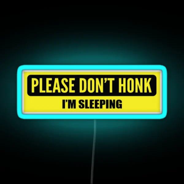 Im Sleeping Bumper Led RGB Neon Sign