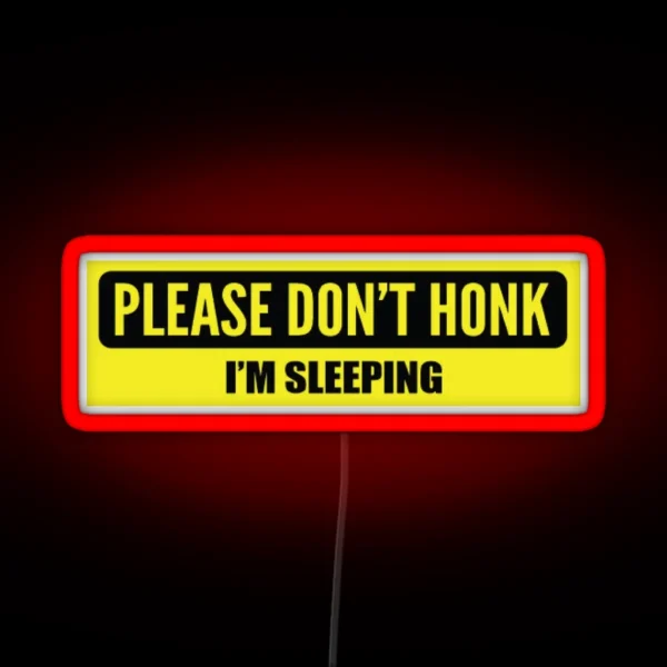 Im Sleeping Bumper Led RGB Neon Sign