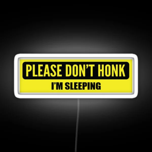 Im Sleeping Bumper Led RGB Neon Sign
