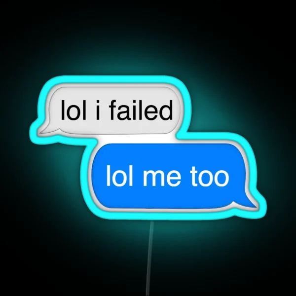 Imessage RGB Neon Sign