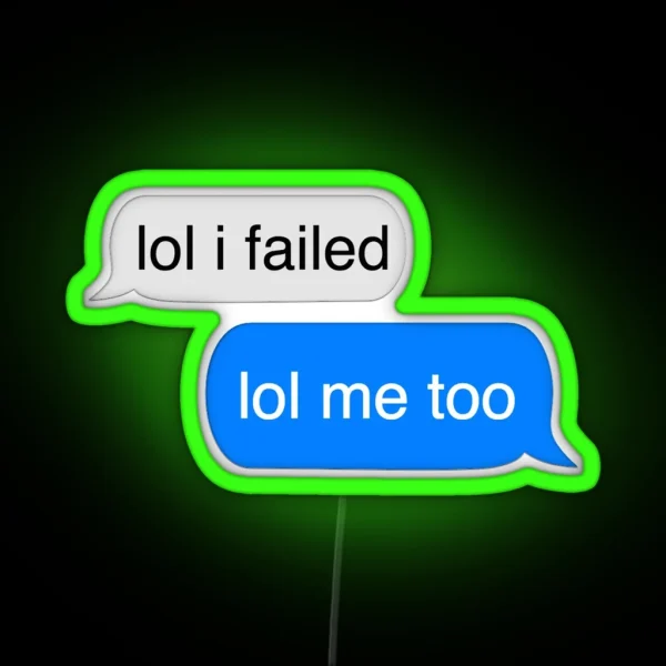 Imessage RGB Neon Sign