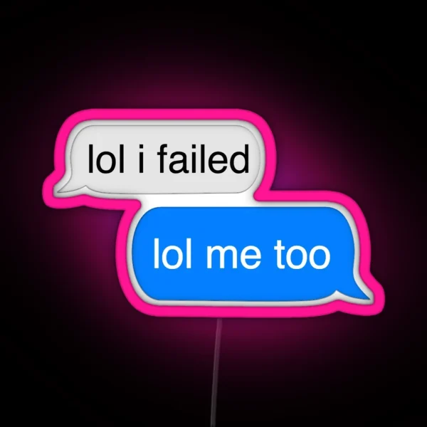 Imessage RGB Neon Sign