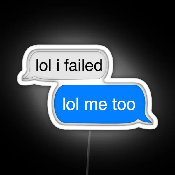 Imessage RGB Neon Sign