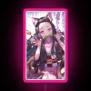 Immerse Yourself In The Epic Universe Of Demon Slayer With Nezuko S Exclusive Design RGB Neon Sign - Image 6