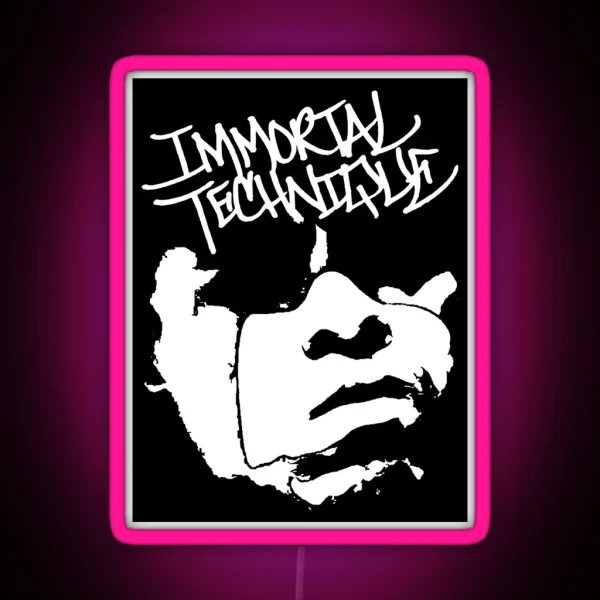 Immortal Technique Harlem NY Underground Hip RGB Neon Sign