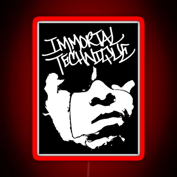 Immortal Technique Harlem NY Underground Hip RGB Neon Sign