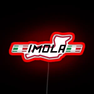 IMOLA CIRCUIT LOGO RGB Neon Sign