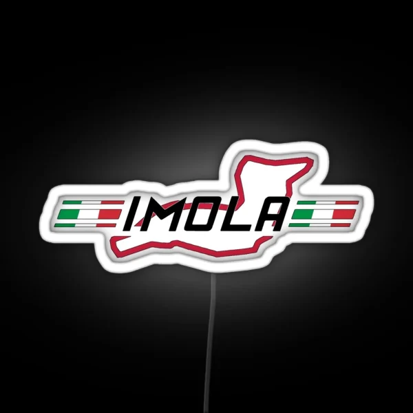 IMOLA CIRCUIT LOGO RGB Neon Sign