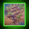 Impressionist Watercolor Wine Grapes Vines Painting Illustration Vine Vineyard Or Winery Wine RGB Neon Sign - Image 4
