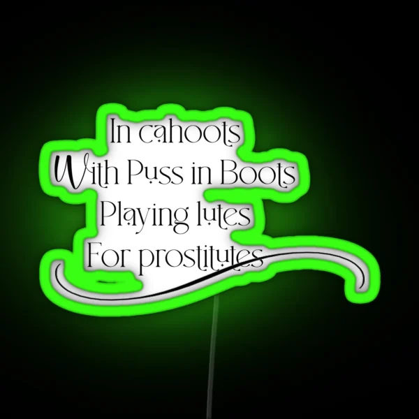 In Cahoots RGB Neon Sign