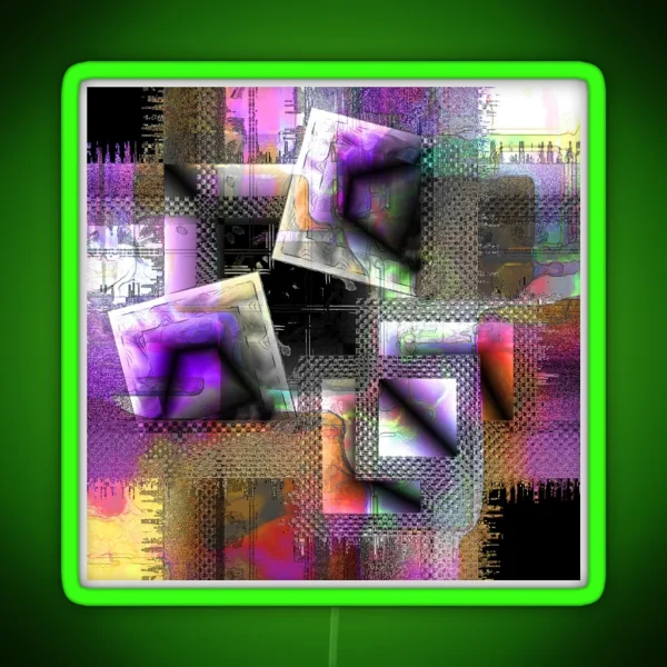 In Hiding RGB Neon Sign