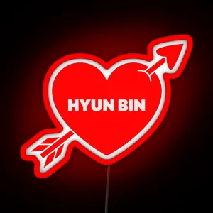 In Love With Hyun Bin RGB Neon Sign