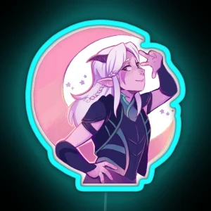 In The Name Of The Moon RGB Neon Sign