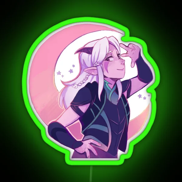 In The Name Of The Moon RGB Neon Sign