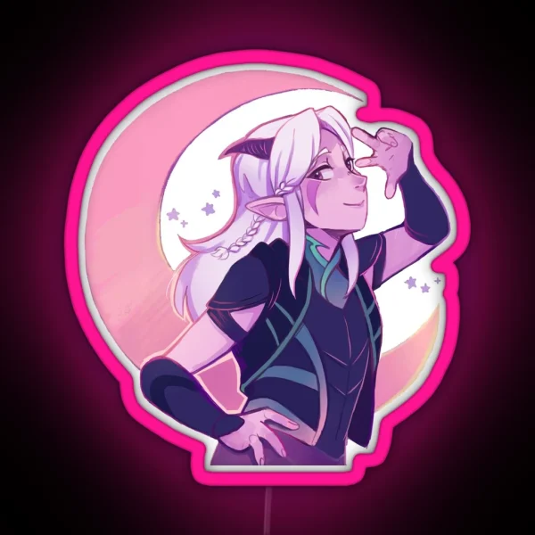In The Name Of The Moon RGB Neon Sign