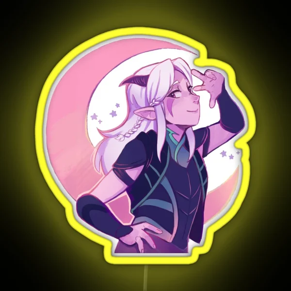In The Name Of The Moon RGB Neon Sign