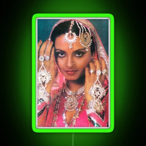 Indian Beauty RGB Neon Sign