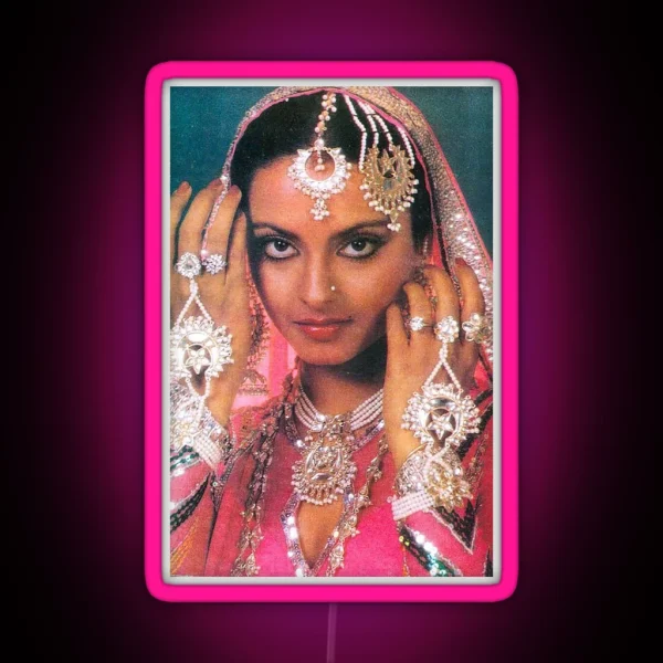 Indian Beauty RGB Neon Sign