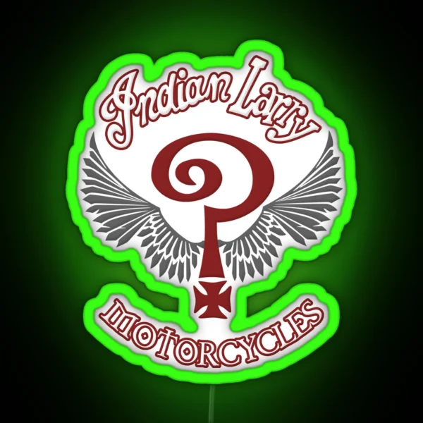 Indian Larry RGB Neon Sign