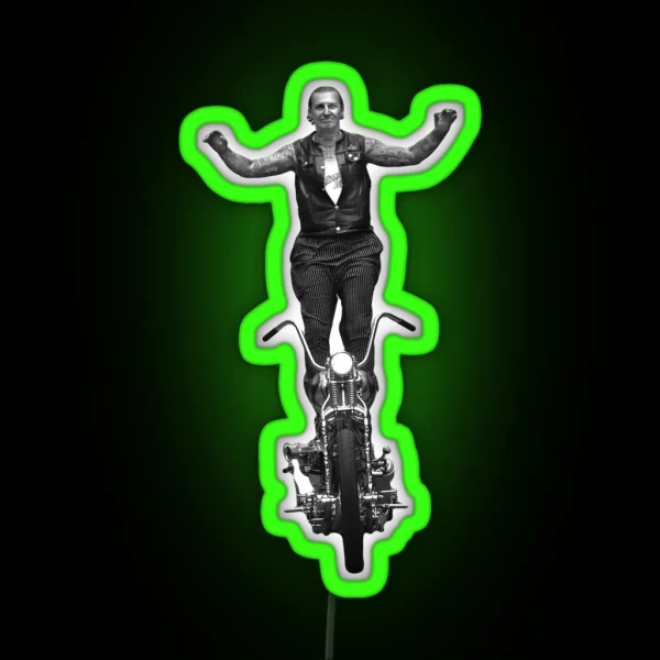 Indian Larry RGB Neon Sign
