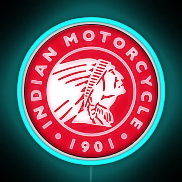 Indian Motorcycle Led RGB Neon Sign