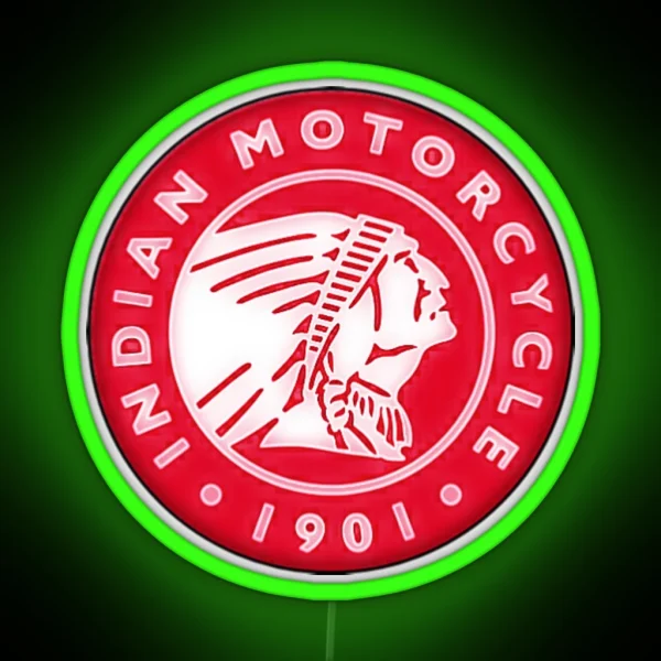 Indian Motorcycle Led RGB Neon Sign