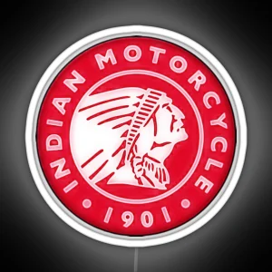 Indian Motorcycle Led RGB Neon Sign