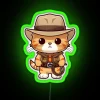 Indiana Paws And The Search For Catlantis RGB Neon Sign - Image 4