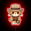 Indiana Paws And The Search For Catlantis RGB Neon Sign - Image 2