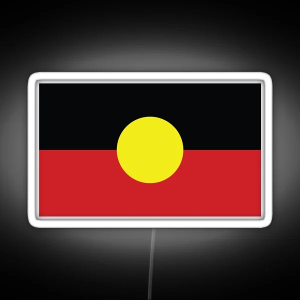 Indigenous Australian Flag RGB Neon Sign