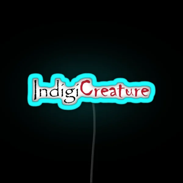 Indigicreature RGB Neon Sign