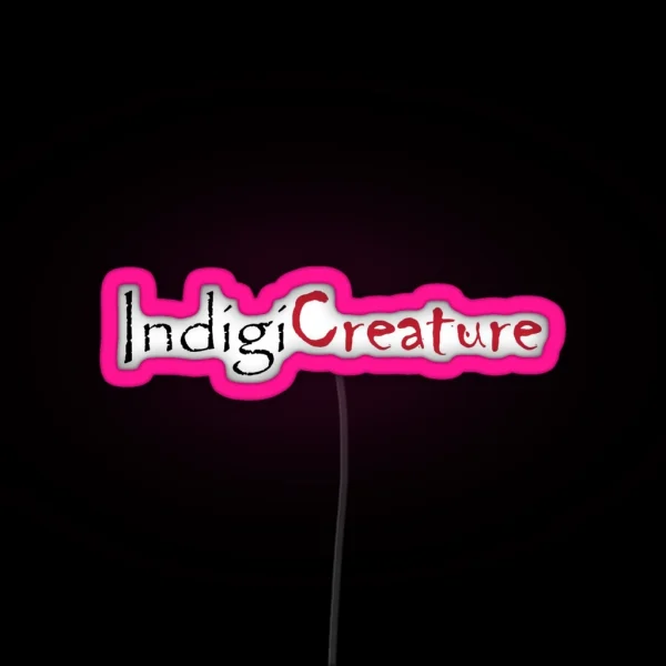 Indigicreature RGB Neon Sign