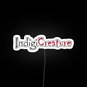 Indigicreature RGB Neon Sign