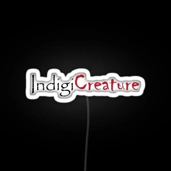 Indigicreature RGB Neon Sign