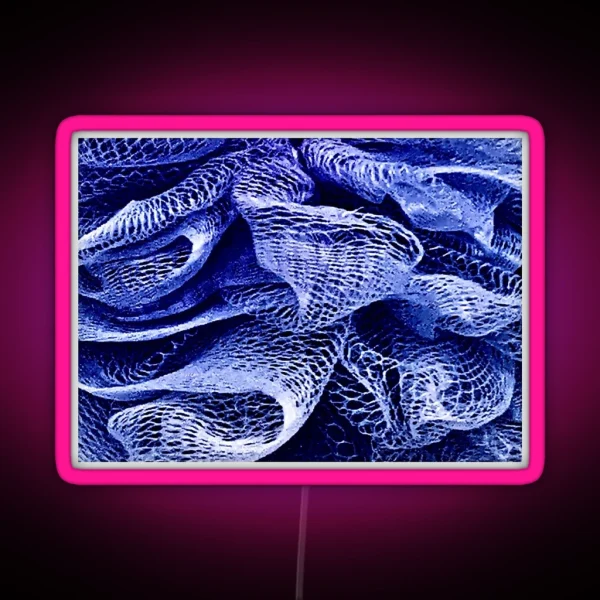 Indigo Netting RGB Neon Sign