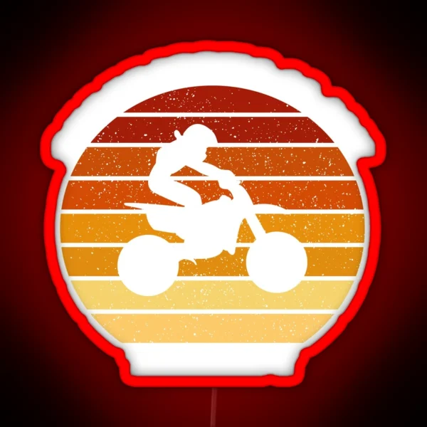 Indoor Supermoto Is My Therapy RGB Neon Sign