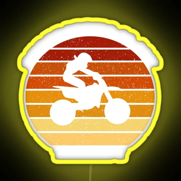 Indoor Supermoto Is My Therapy RGB Neon Sign