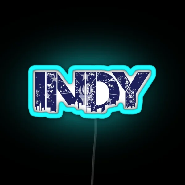 Indy RGB Neon Sign