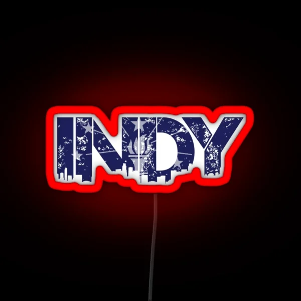 Indy RGB Neon Sign