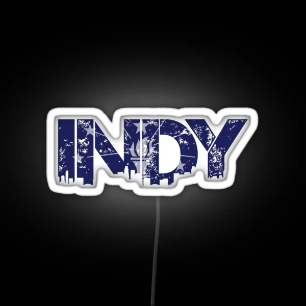 Indy RGB Neon Sign
