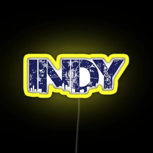 Indy RGB Neon Sign
