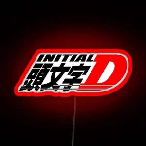 Initial D Classic RGB Neon Sign