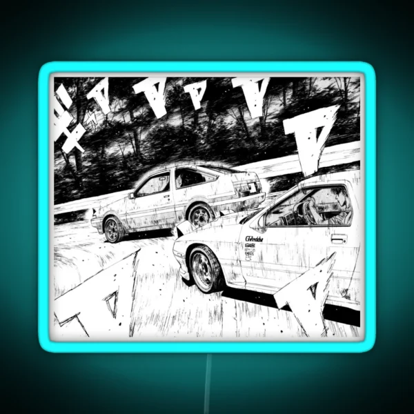 Initial D Collection 4 RGB Neon Sign