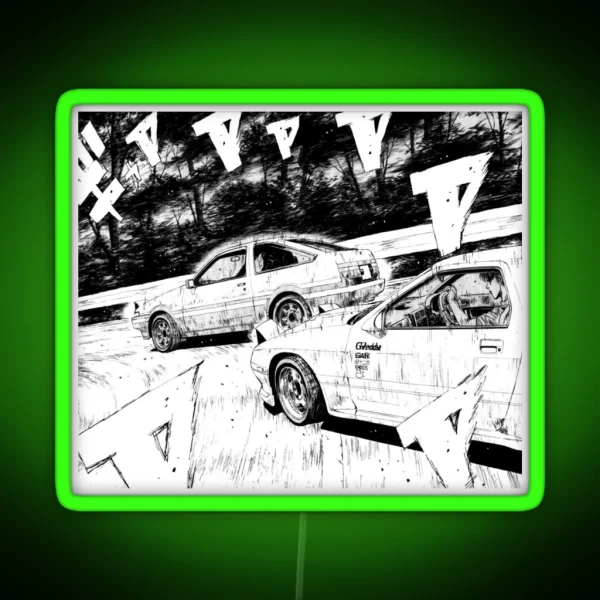 Initial D Collection 4 RGB Neon Sign