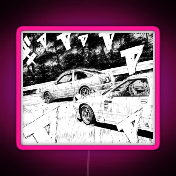 Initial D Collection 4 RGB Neon Sign