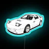 Initial D Mazda RX7 FC White Comet RGB Neon Sign - Image 3