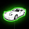 Initial D Mazda RX7 FC White Comet RGB Neon Sign - Image 4