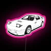 Initial D Mazda RX7 FC White Comet RGB Neon Sign - Image 6