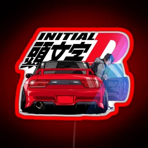 Initial D RGB Neon Sign