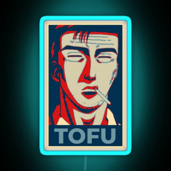 Initial D Tofu Bunta RGB Neon Sign